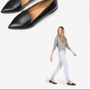 Everlane The Modern Point flat shoes